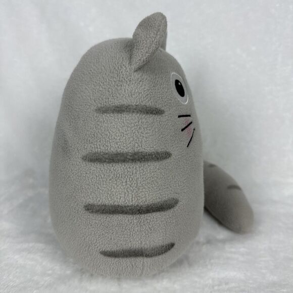 Dicke Katze & Friends 10" Gray Cat Plush 2013 Kitty Stuffed Animal Toy Doll - Picture 9 of 11